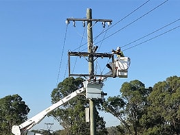 Power Pole Work